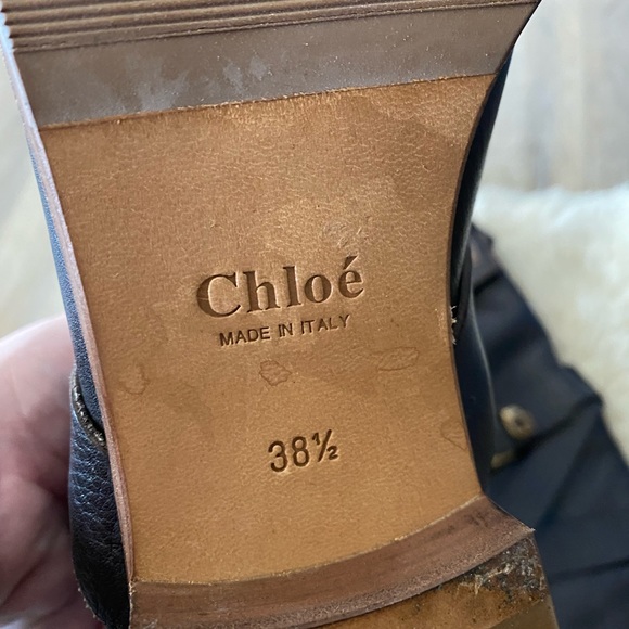 Chloe knee high boots 38.5 - Picture 6 of 8